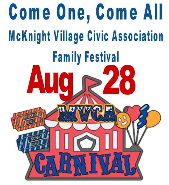 Village Fest McKnight Village Civic Association
